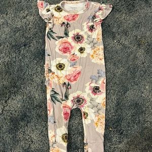 Posh Peanut Floral Romper